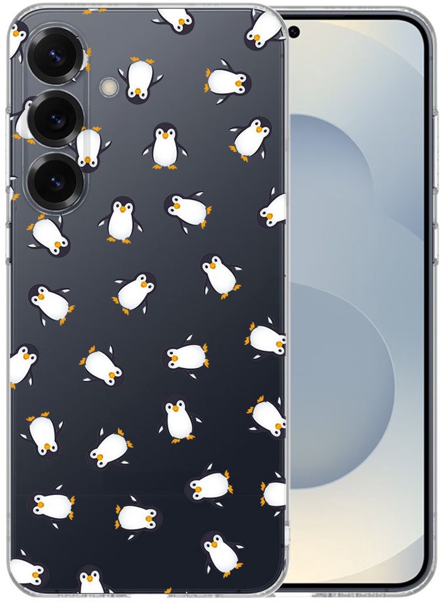 TPU Hoesje Samsung Galaxy S25 Plus - Pinguïn Backcover