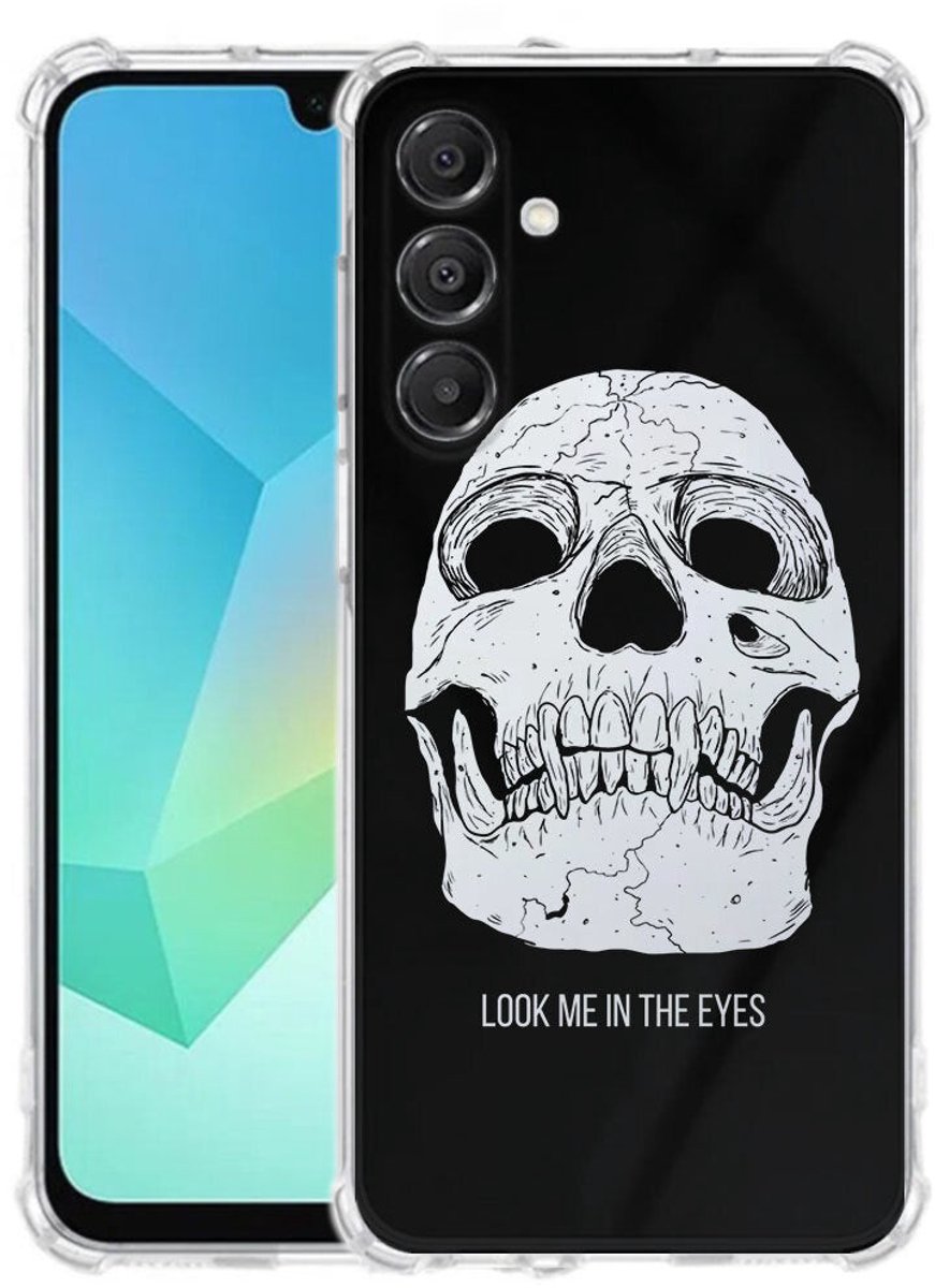 TPU Telefoonhoesje Samsung Galaxy A17 - Skull Eyes schokabsorberende backcover