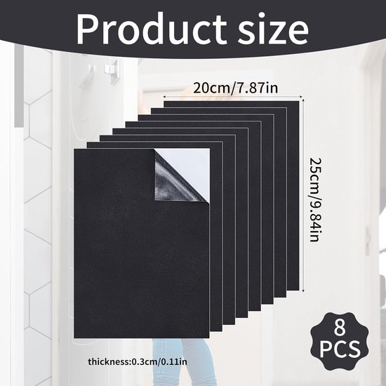 Decor geluidsisolatieplaat zwart 100x50x3 cm 2 stuks kopen? Geluidsisolatie