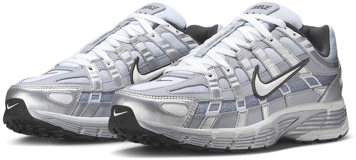 Nike P-6000 grijs - lichtblauw - wit