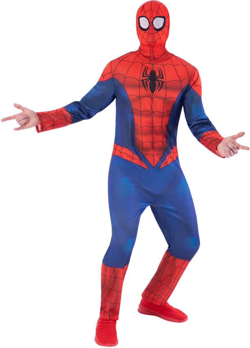 Spider-Man Volwassenenkostuum - Rubies - Maat S
