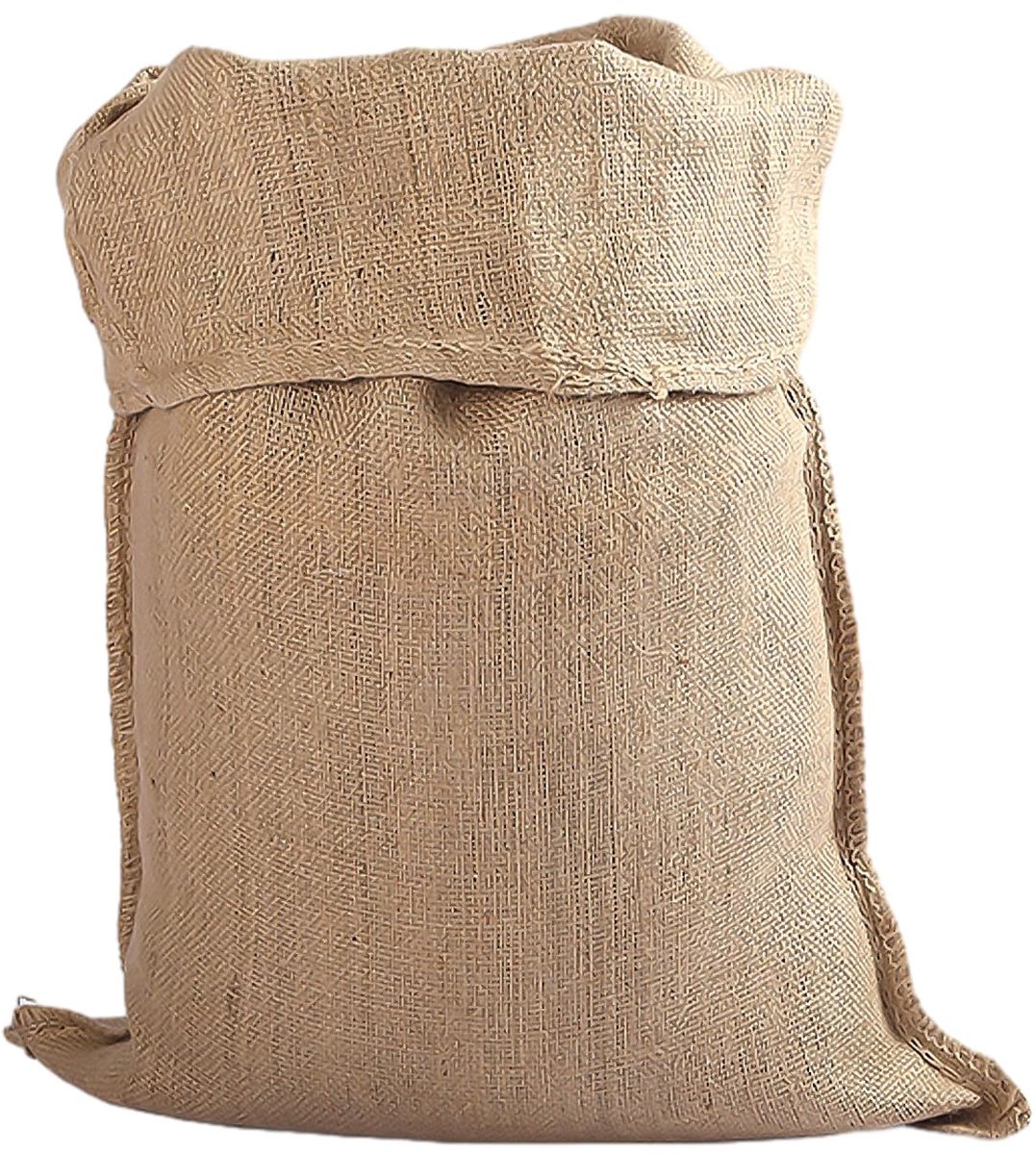 1 Piece Potato Bag Chunky Fabric Vegetable Storage Bag, Woven Sand Bag, Environmentally Friendly Degradable Jute Bag, Reusable Jute Bag, Multifunctional Jute Bag, Yellow, 20 * 15 * 1cm