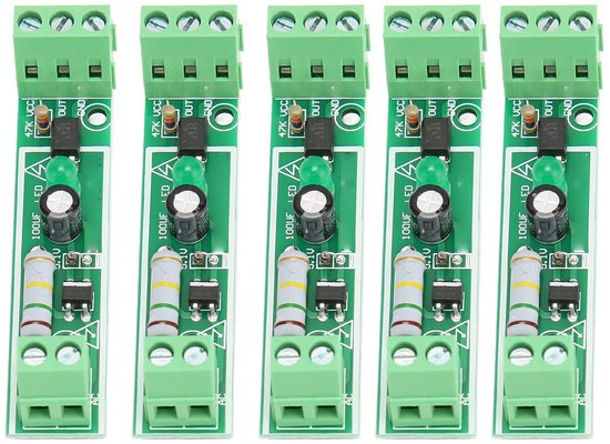 Optocoupler Module, 5 STUKS 1 Kanaal Optocoupler Isolatie Module, 220V ...