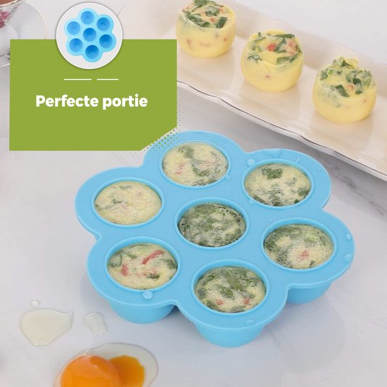 Glazen Babyvoeding Bewaardoos,Lekdichte Kommetjes