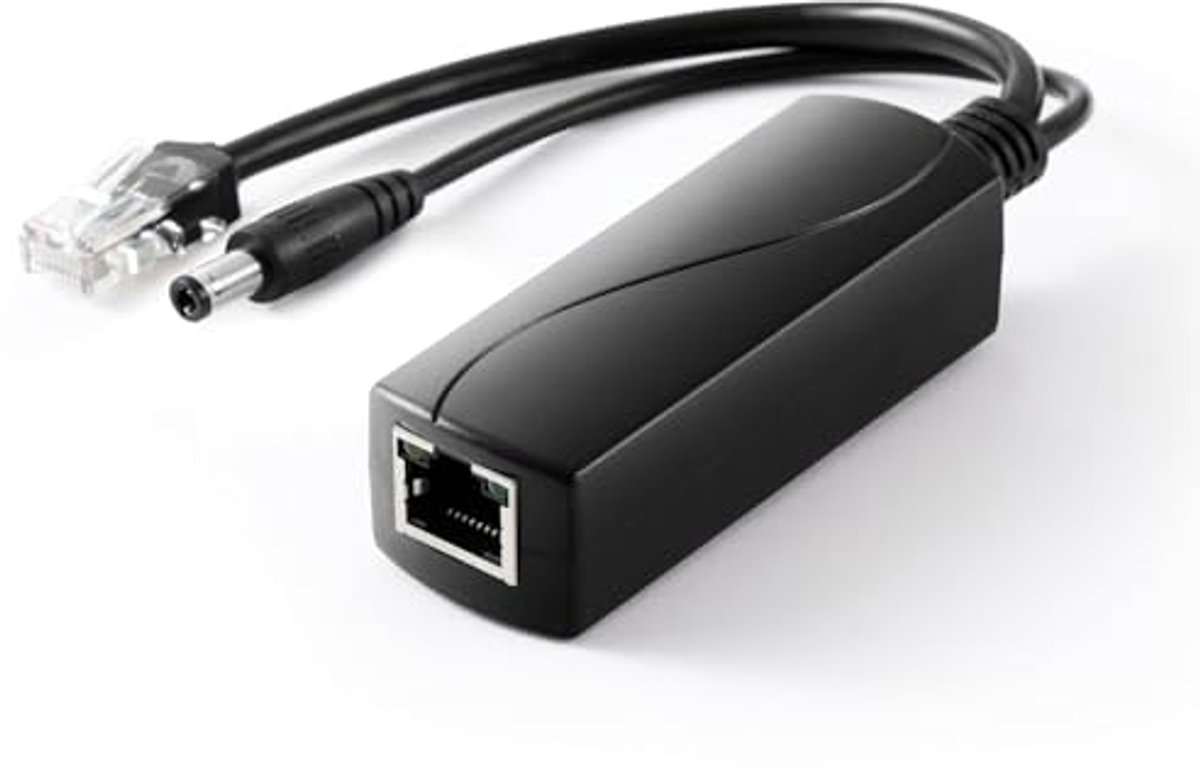 2.5G PoE Splitter voor IP Camera en Smart Home - 12V/2A Output