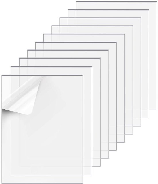 ASelected Acrylplaten, 20 stuks, transparant plexiglas, 10 x 15 cm, 1