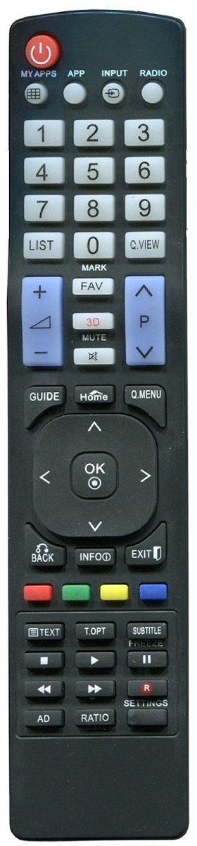 Cavus afstandsbediening voor LG TV's