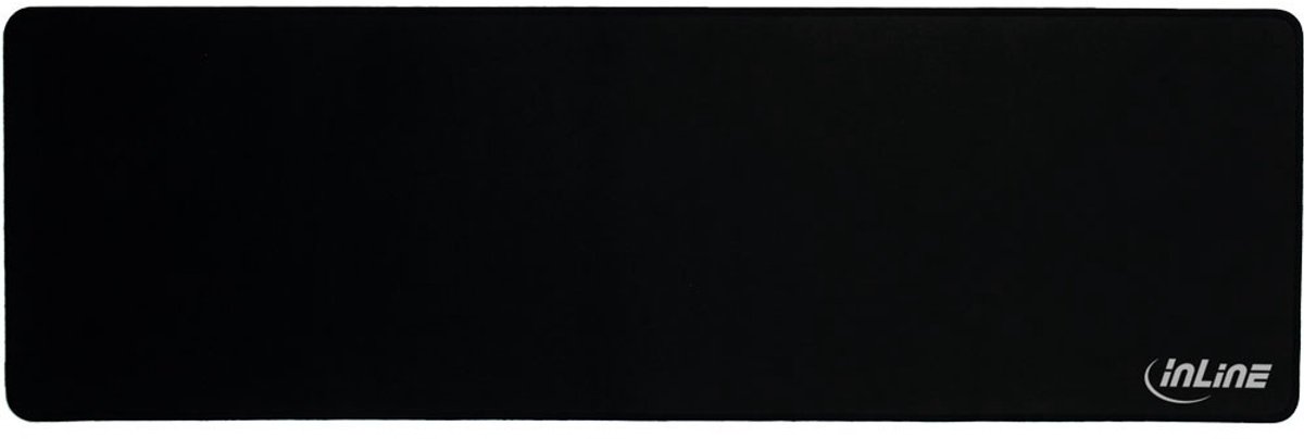 Premium bureaumat voor toetsenbord en muis / zwart