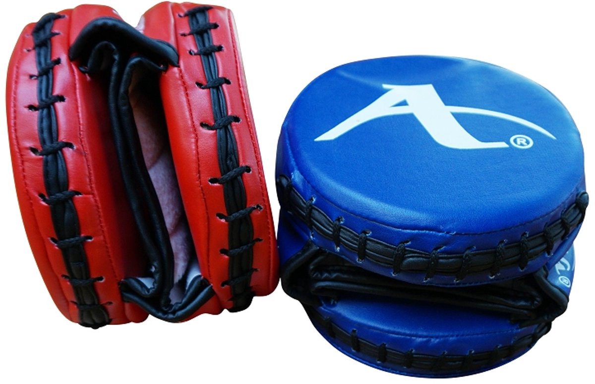 Karate-focushandschoen rond (precisie-mitt) Arawaza | Rood