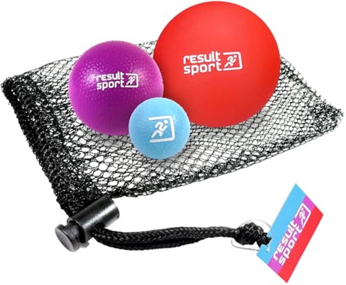 Massageballen set voor triggerpointmassage - Herstel van blessures en stressverlichting