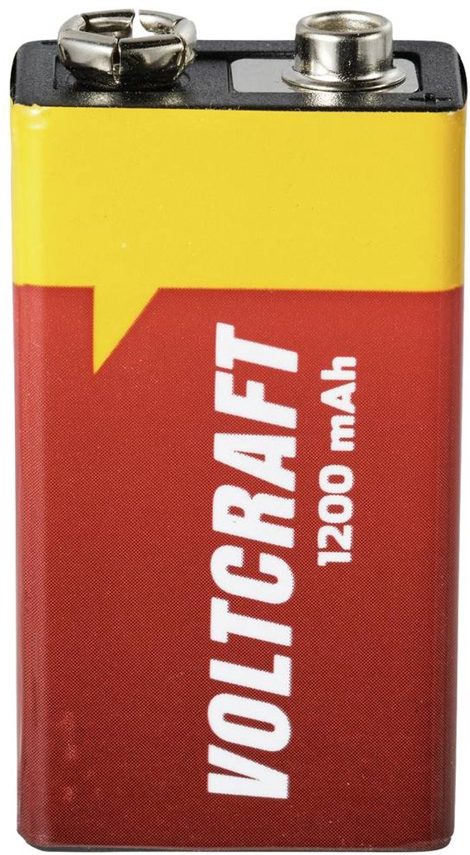 VOLTCRAFT VC-9V-Li-1200mAh 9V batterij (blok) Li-SoCl2 1200 mAh 1 stuk(s)