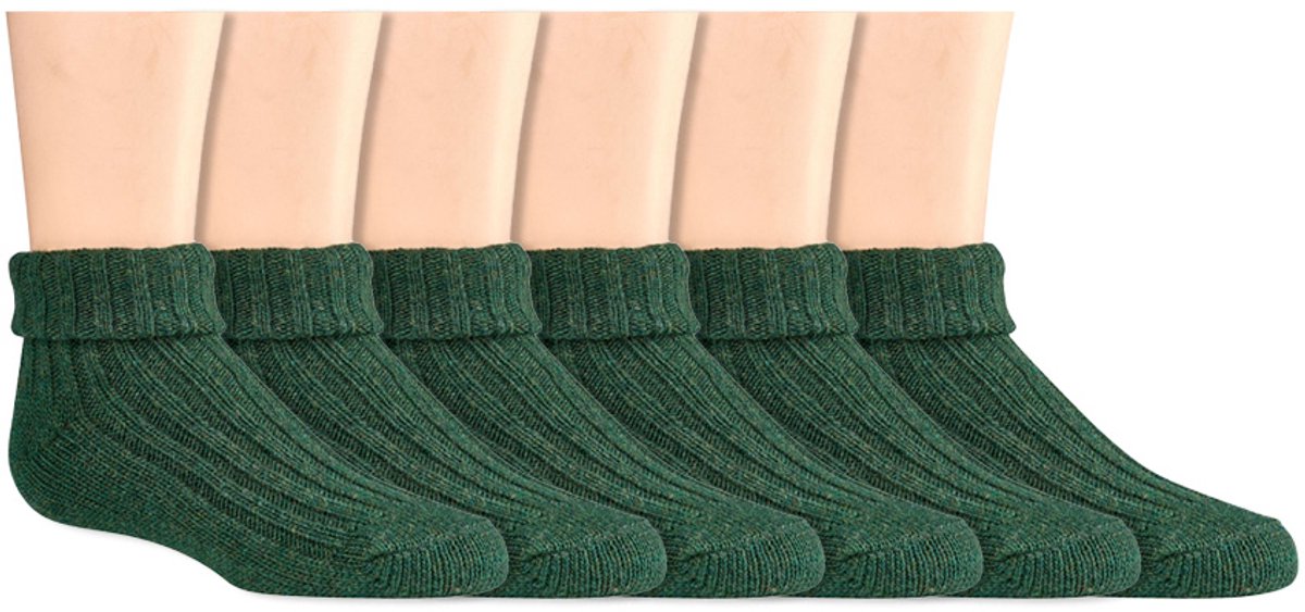 Kindersokken Wollen sokken Groen