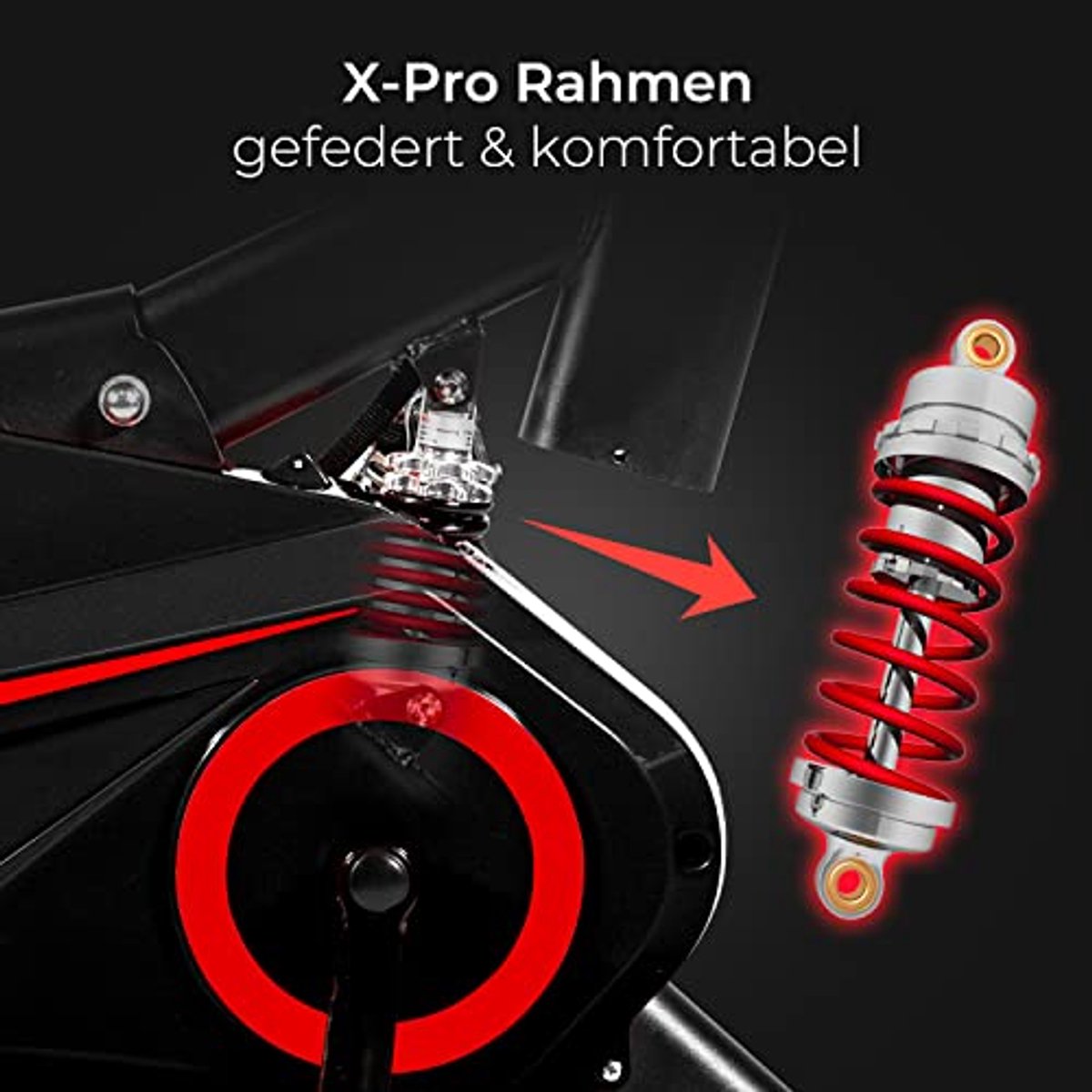 Indoor Cycle Speedbike met Ingebouwde Fitnesscomputer - afbeelding 3