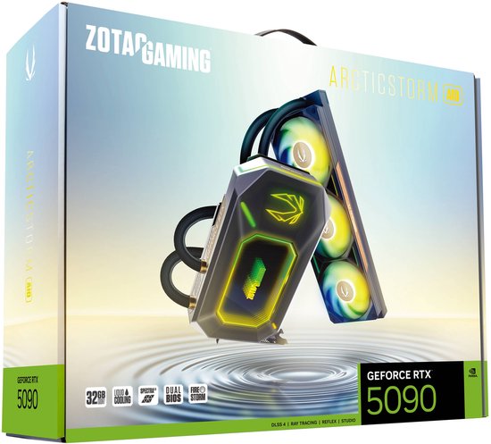 Zotac GAMING GeForce RTX 5090 ARCTICSTORM AIO NVIDIA 32 GB GDDR7