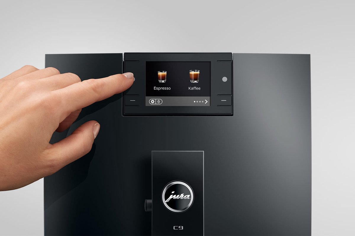 JURA C9 Piano Black - Premium espressomachine met 17 specialiteiten thumbnail 8