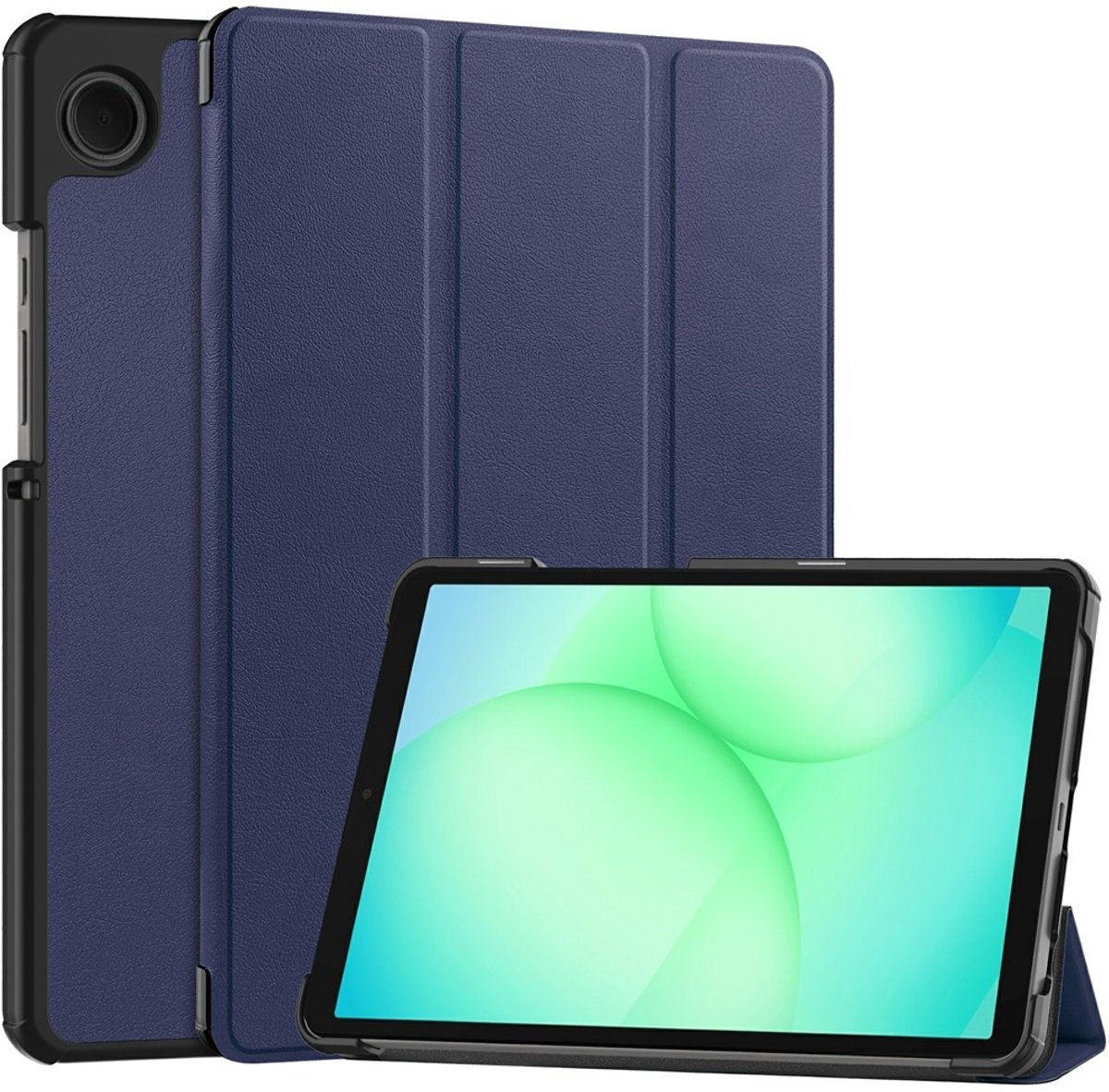 Coverup Tablethoes geschikt voor Samsung Galaxy Tab A11 (8,7") Hoesje - Tri-Fold Book Case met Wake/Sleep - Blauw