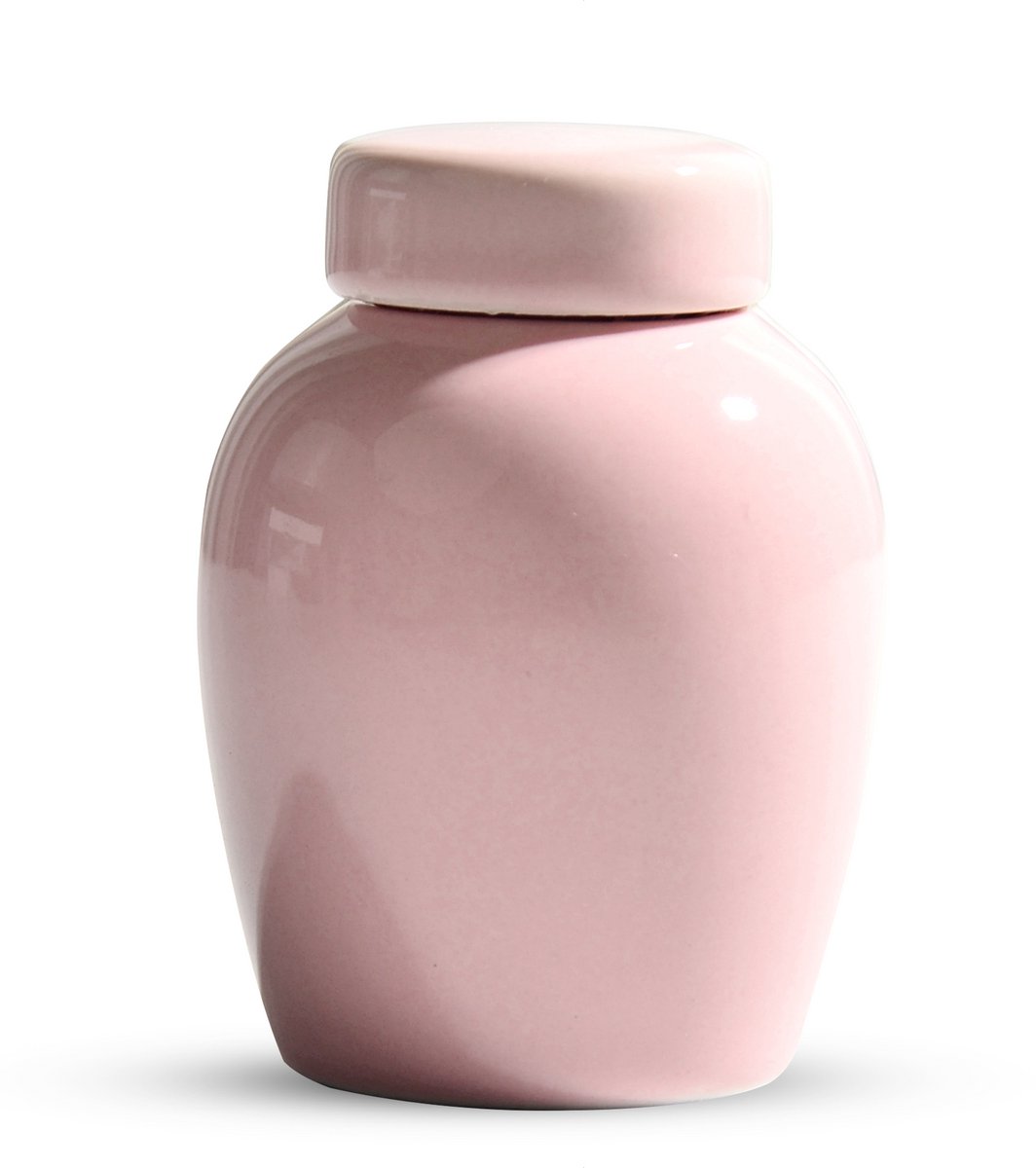 Mini Begrafenis Urn - 30 ML - Urn - Mini Crematie Urn - As Urn - Voor Huisdieren, Honden, Katten of Menselijk As - Crematie As - Mini Urn - ROZE