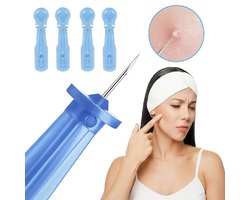 50 stuks Ultra-Scherpe Mee-eter Verwijderaar – Wegwerp Naald Extractor Set | Precisie Pimple &…
