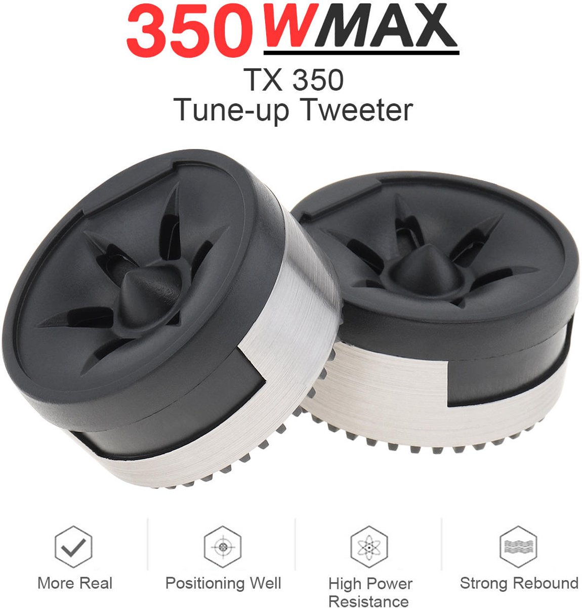universele 350W hoogrendements mini-dome tweeters