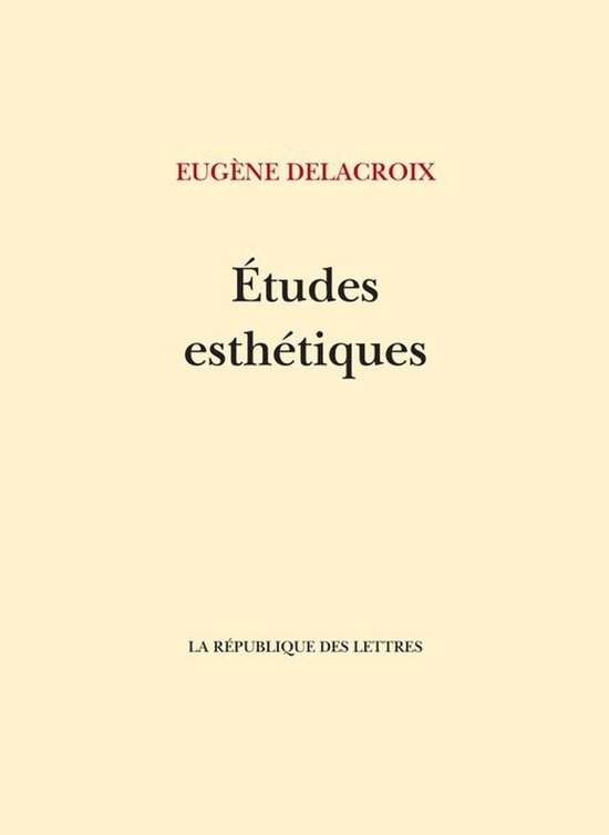 Études esthétiques