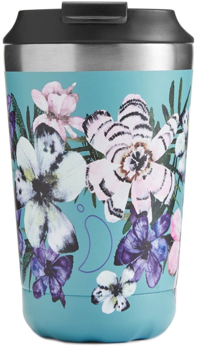 Chillys Original - Beker - Koffie-to-go - 340ml - Feathered Florals