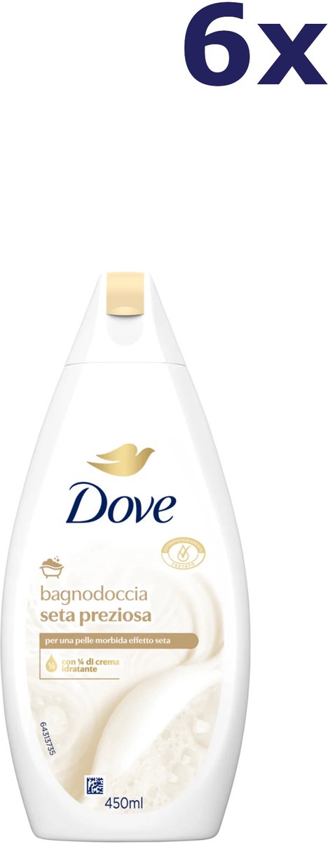 Dove Nourishing - Douchegel - Silk - 6x 450ml