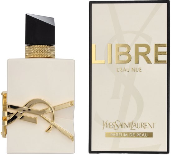 Parfumflesje en doosje van Yves Saint Laurent Libre L'Eau Nue.