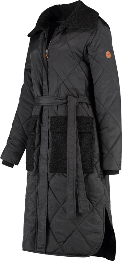 Manteaux mi-saison MGO Hailey pour femme - Zwart