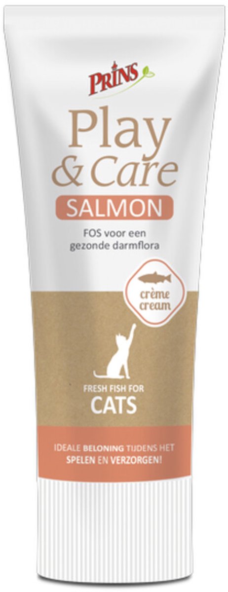 Prins Play&Care Cat Salmon 6x0,075kg