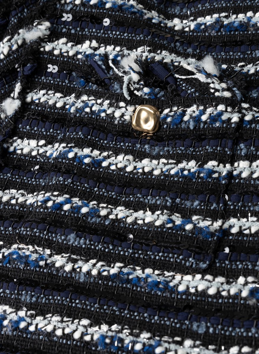 YEST Bertrada Cover ups - Dark Navy/Multi Colo - maat 40