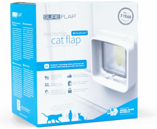 SureFlap Microchip Dualscan - Kattenluik - M - 14 x 12 cm