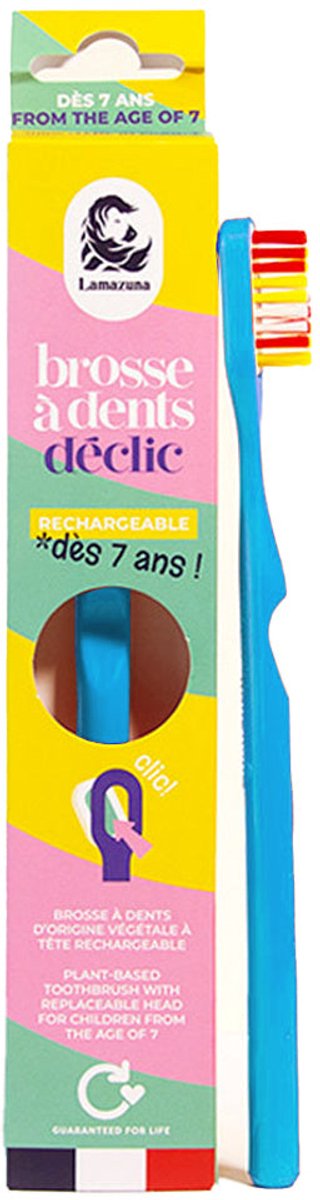 Lamazuna Toothbrush kids blue 1 Stuks
