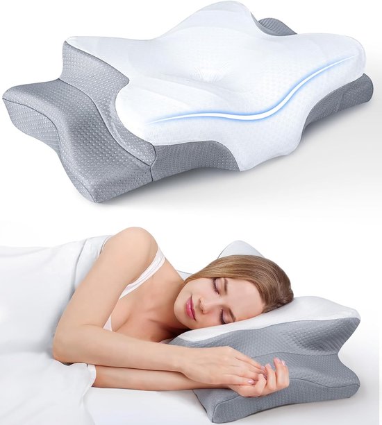 Technaxx Lifenaxx LX-036 Ergonomisch Vlinderkussen - Wit