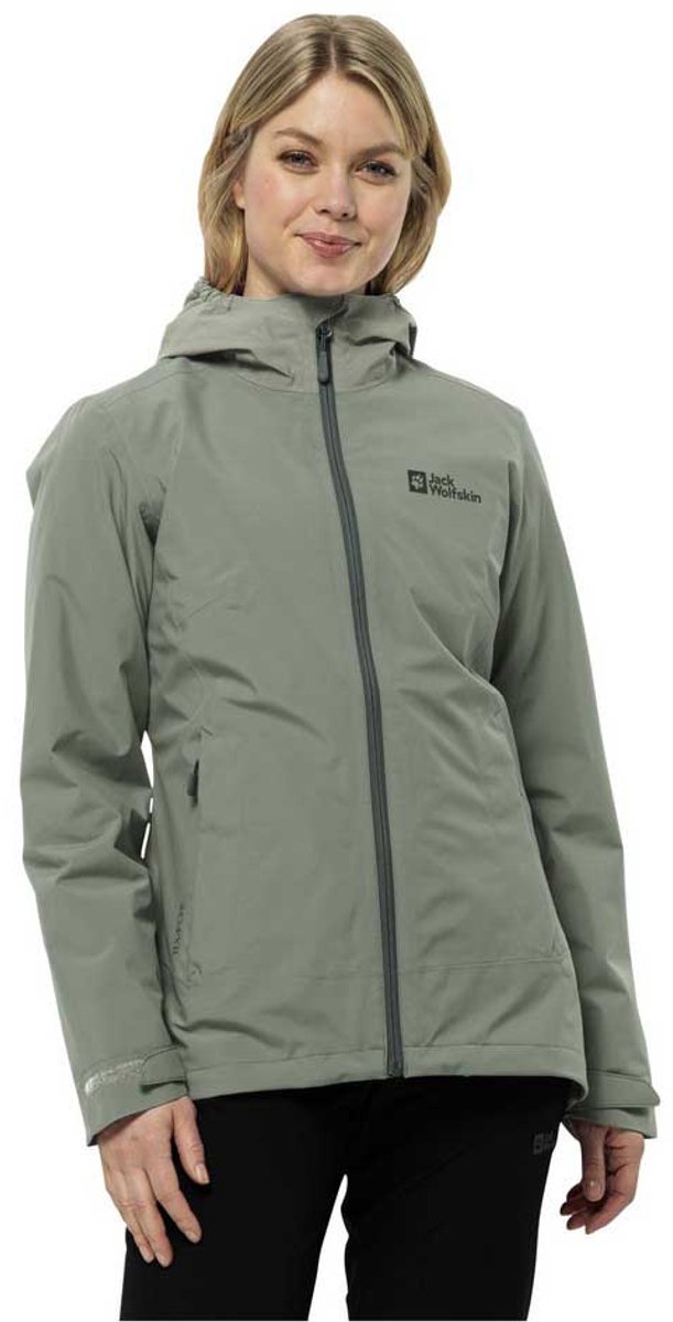 Jack Wolfskin MOONRISE 3IN1 JKT W Dames Outdoorjas - Afbeelding 6