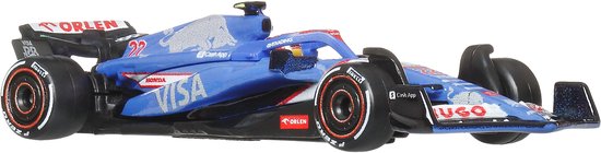 Hot Wheels Premium Metalen Formule 1 Verzamelbaar Speelgoed Raceauto - Yuki Tsunoda Equipe van Hot Wheels — afbeelding 2