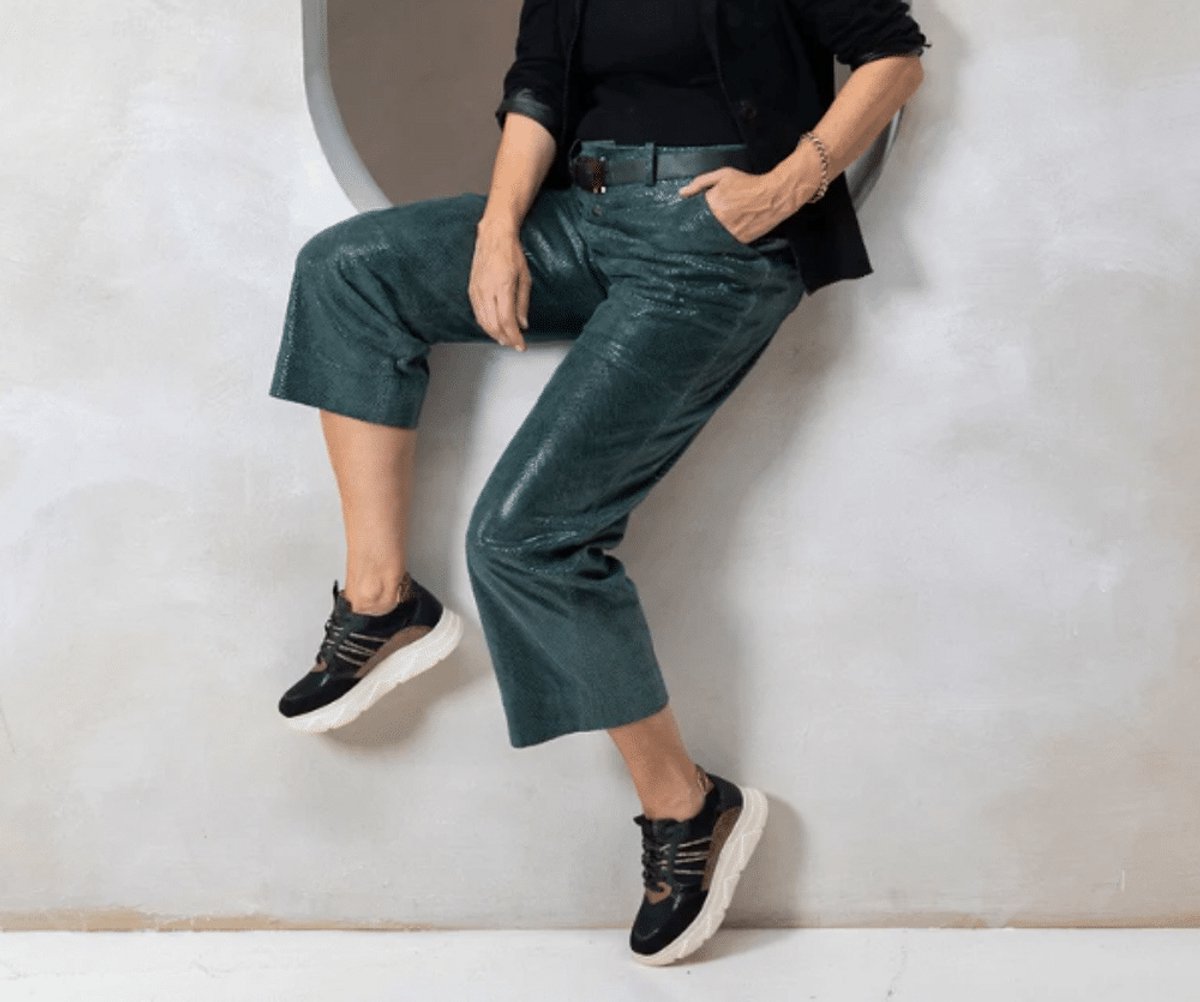 Tango Dames Sneaker Kady Fat Black | Zwart | Maat: 37