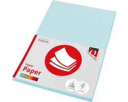 Kopieerpapier quantore col-50 a4 160gr lichtblauw