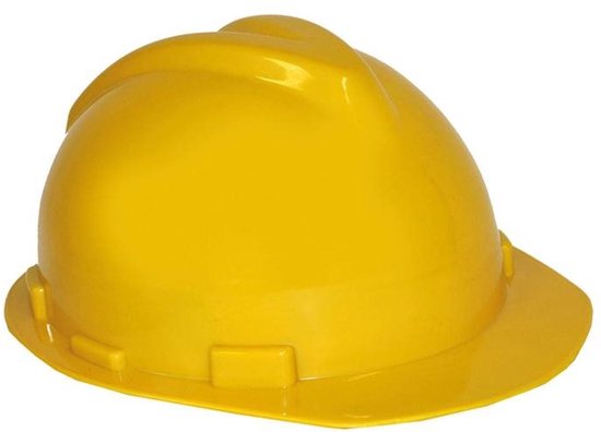 Bouwvakker helm - Geel - N.v.t.