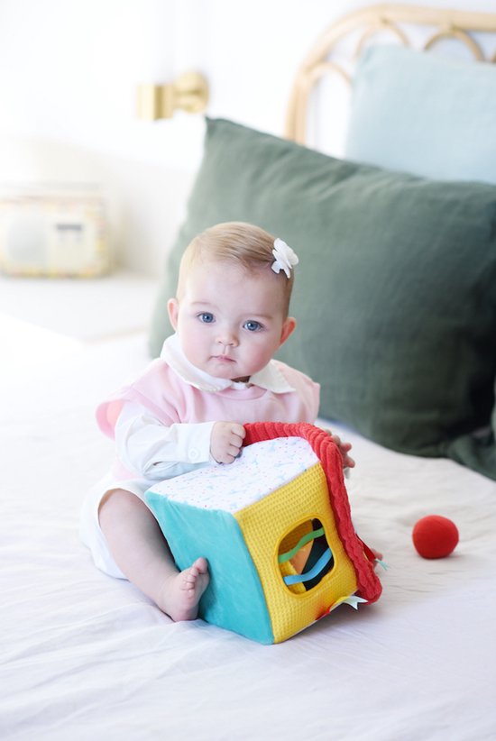 Sophie de Giraf Ontdekkingshuisje - Stoffen Speelhuisje met Ballen en Speeldoekjes voor Baby - Stimuleert Zintuigen, Motoriek en Ontdekkingsplezier van Sophie de Giraf. — afbeelding 3