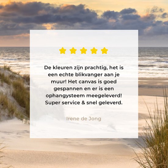 Tableau sur toile - Plage et mer 120x80 - Accessoires décoration chambre dunes - Tableaux plage salon - Décoration murale chambre - Décoration murale - Décoration murale cuisine - Toile murale intérieur - Décoration maison - Accessoires de maison