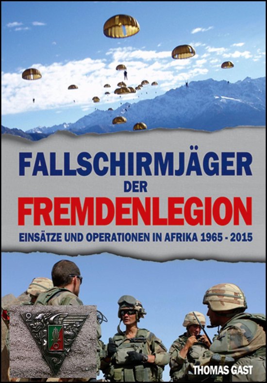 Die Fallschirmjäger der Fremdenlegion - cover