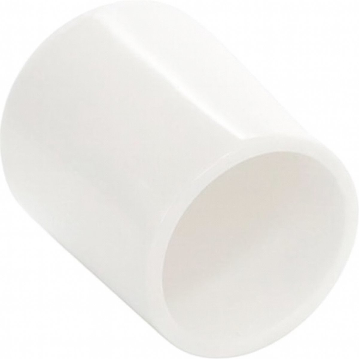Ronde omsteekdop – Wit – 28 mm – Set voor 4 Stoelpoten