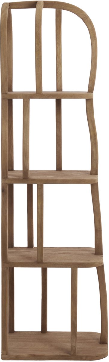 Kast LOWE - 53x40x175 cm - Bruin