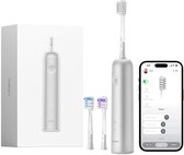 Laifen Wave Elektrische tandenborstel - Aluminium - incl.3 opzetborstels - Dual Action: Zwenkende & Trillende Borstelkop