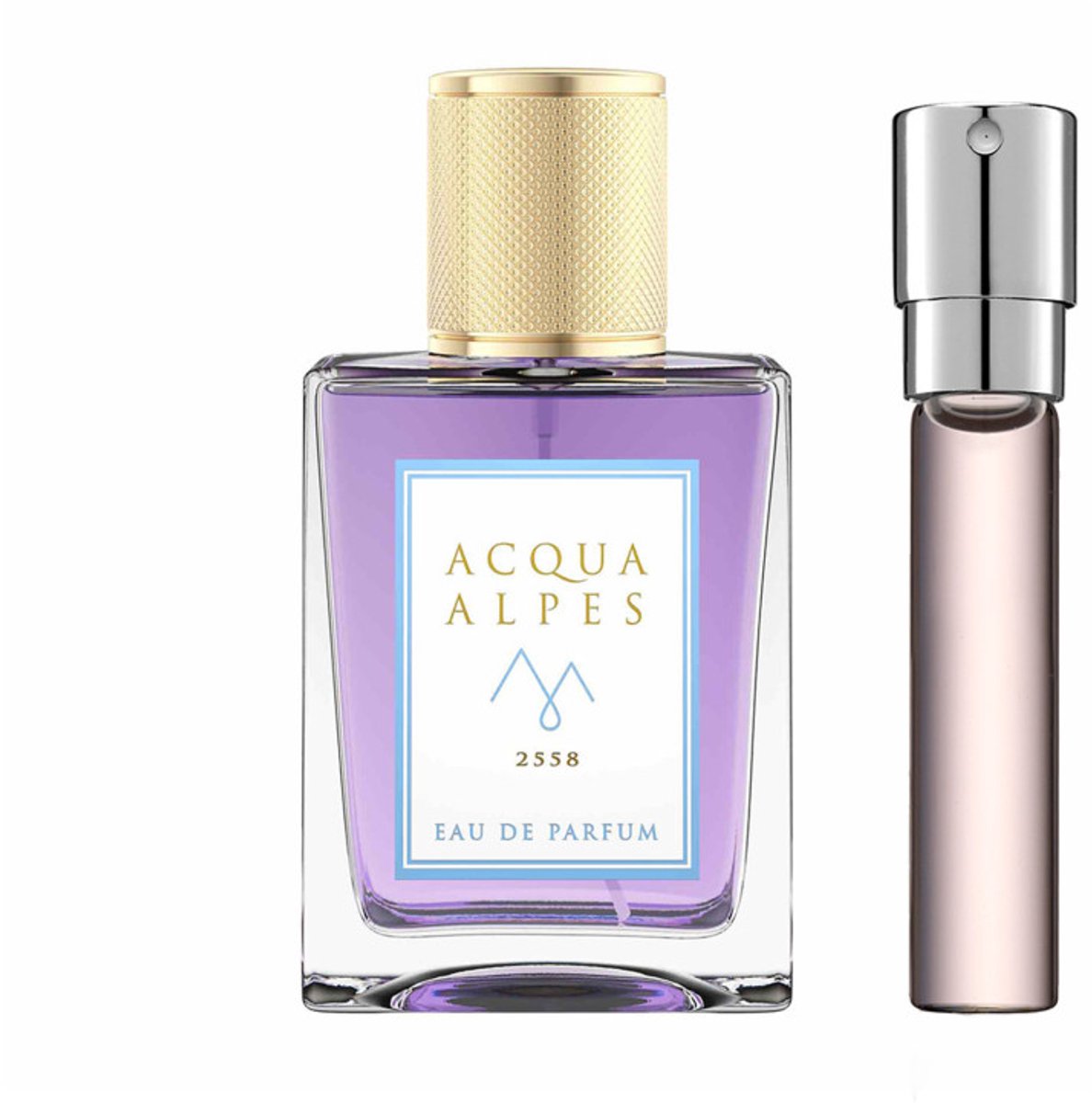 Acqua Alpes 2558 - Eau de Parfum - 8 ml Travelsize Parfum