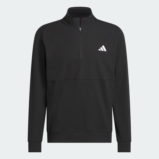 adidas Performance Ultimate365 Tour Pullover met Korte Rits - Heren - Zwart- XL van adidas — afbeelding 4