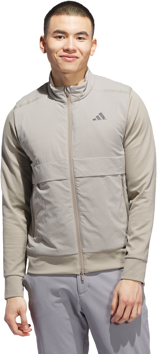 Adidas Performance Ultimate365 Tour Frostguard Full-Zip Heren Beige