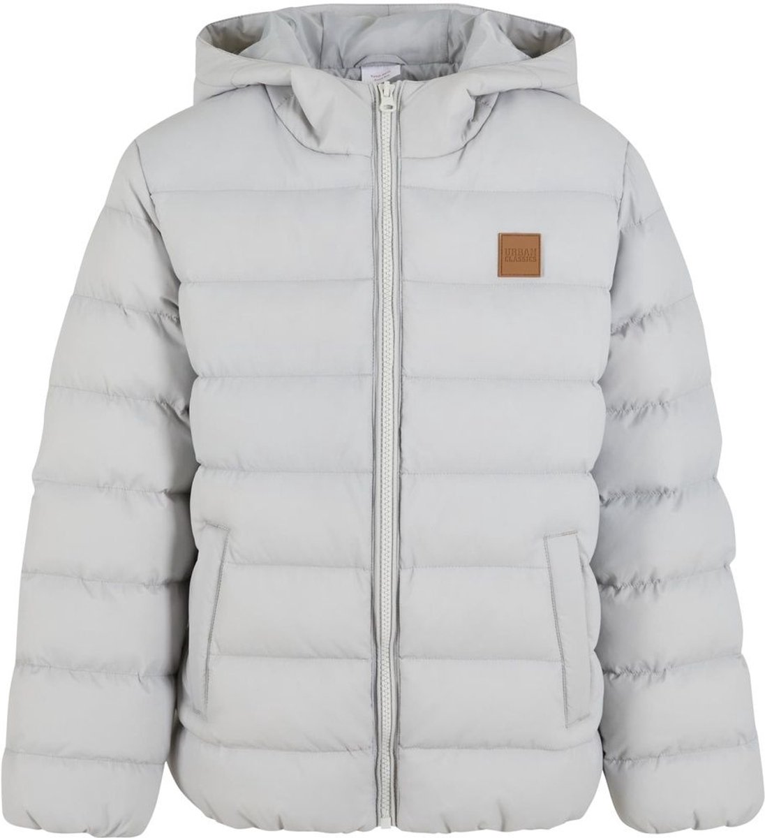 Urban Classics Basic Bubble Kinder Jacket Kids 146/152 Grijs