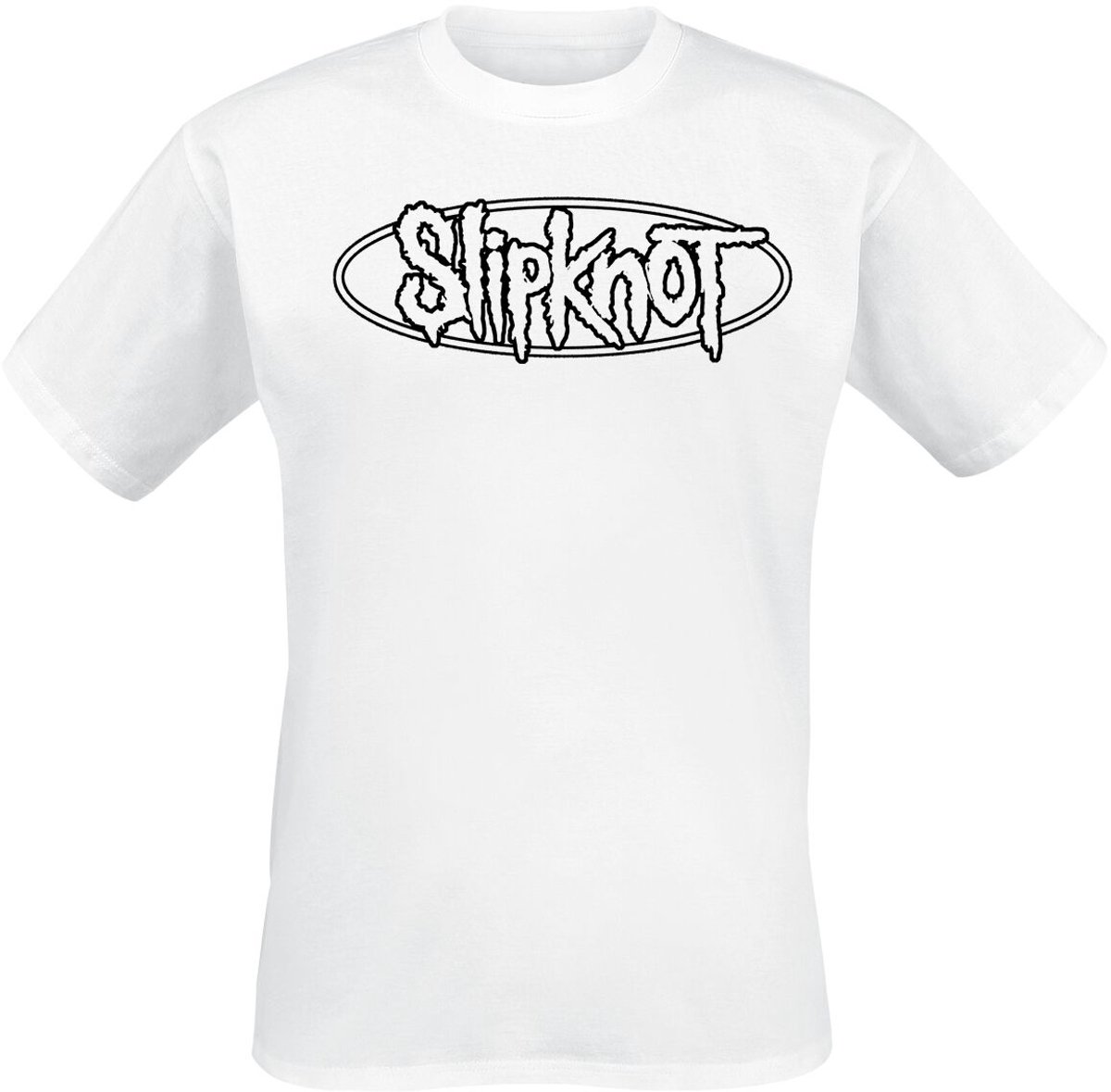 Slipknot Numbers Heren T-shirt - wit - 3XL