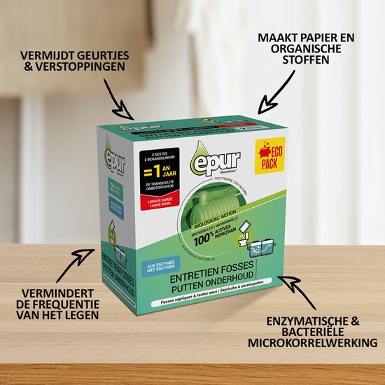 Epur - Septische putten onderhoud 1 jaar onderhoud